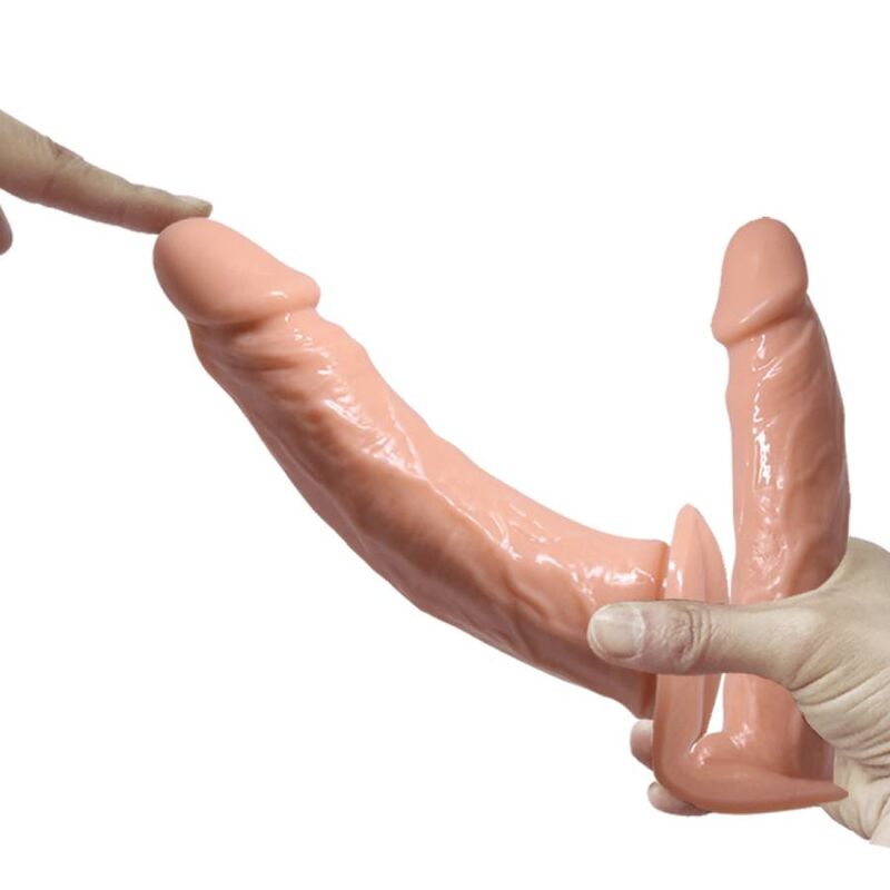 BAILE - GODE CEINTURE DOUBLE EXTRÉMITÉ AVEC HARNAIS