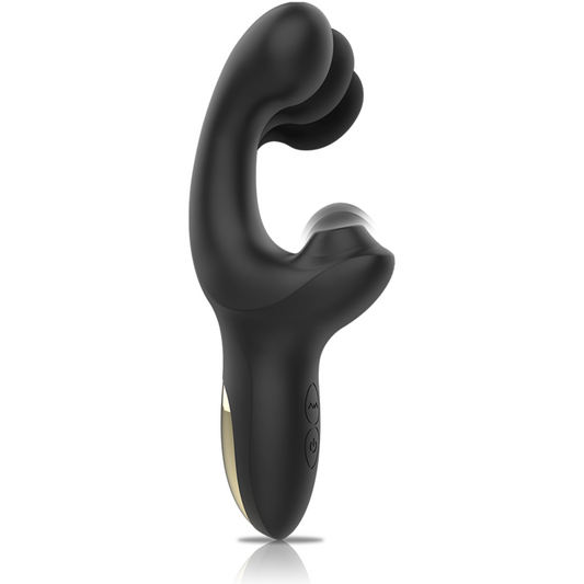 IBIZA - VIBRATEUR DOUBLE WAVE MOTION DOIGTÉS PULSATIONS POINT G CLITORIS 30 MODES