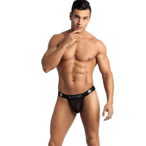 ANAIS MEN - EROS JOCKSTRAP TULLE NOIR TRANSPARENT