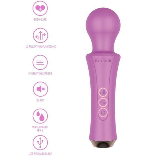 XOCOON - VIBROMASSEUR WAND FUCHSIA