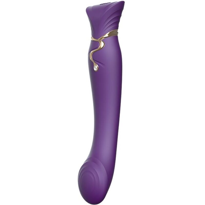 ZALO -  VIBRO REINE G-SPOT PULS WAVE VIBE VIOLET