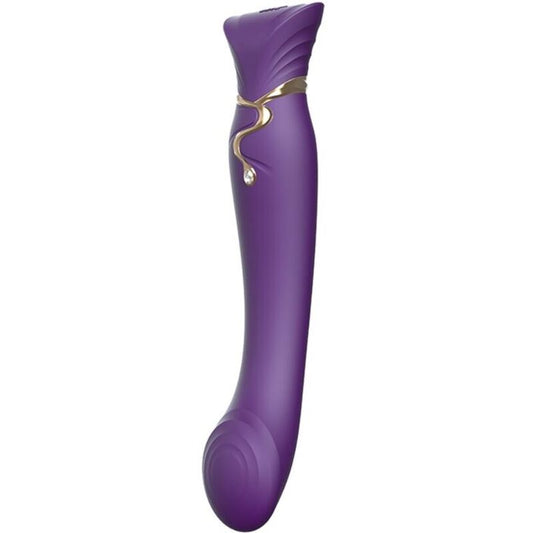 ZALO -  VIBRO REINE G-SPOT PULS WAVE VIBE VIOLET