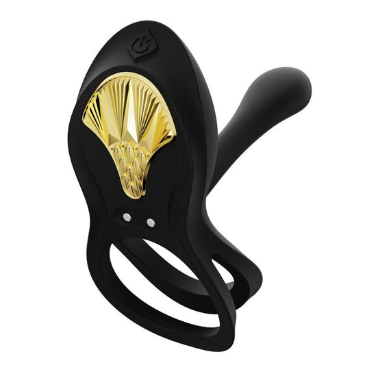 ZALO - ANNEAU VIBRANT COUPLES BAYEK NOIR