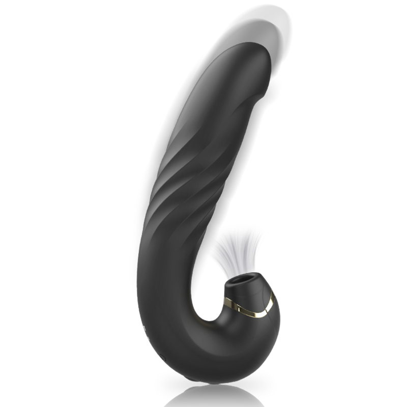 IBIZA - STIMULATEUR CLITORIS UP & DOWN VENTOUSE ONDES SONIQUES 10 MODES VIBRATION 10 MODES ASPIRATION