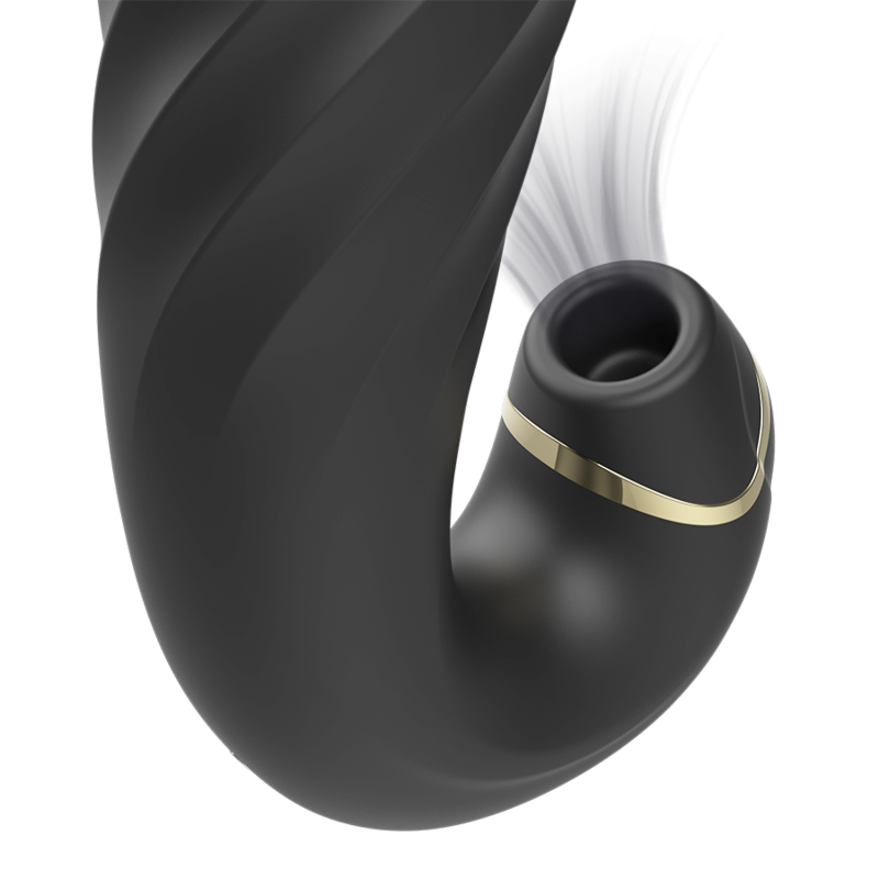 IBIZA - STIMULATEUR CLITORIS UP & DOWN VENTOUSE ONDES SONIQUES 10 MODES VIBRATION 10 MODES ASPIRATION