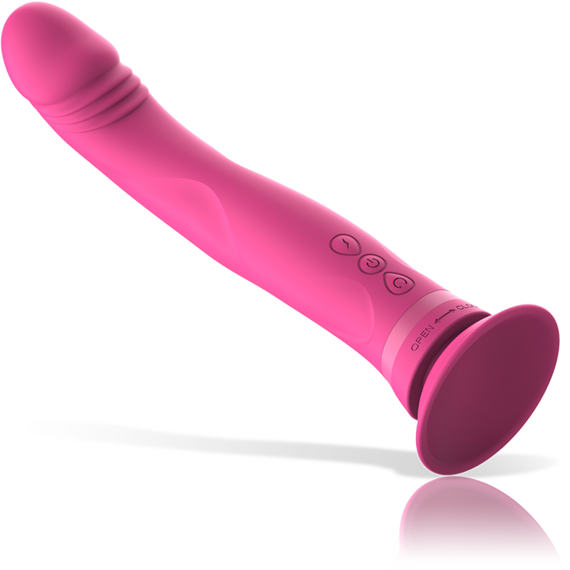 INTENSE MICHELANGELO GODE VIBRATEUR SILICONE ROSE RECHARGEABLE USB WATERPROOF