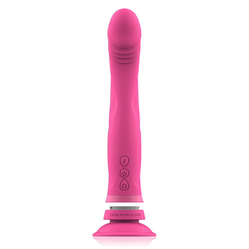 INTENSE MICHELANGELO GODE VIBRATEUR SILICONE ROSE RECHARGEABLE USB WATERPROOF