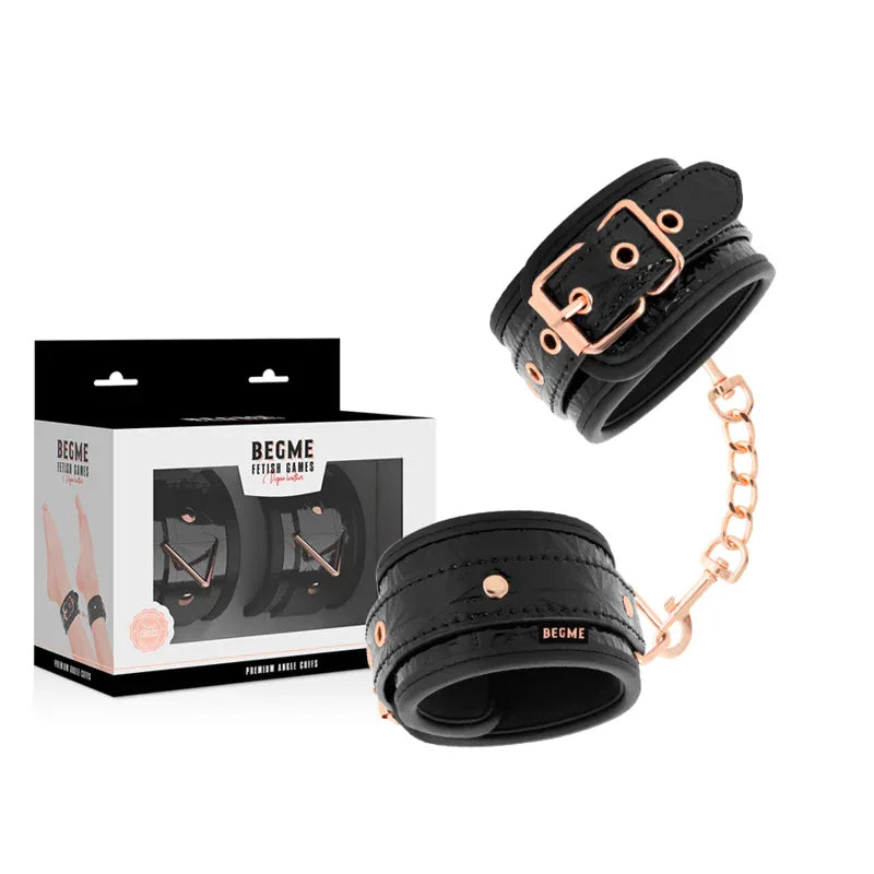 BEGME - BLACK EDITION PREMIUM MENOTTES POUR CHEVILLES - Incandessens
