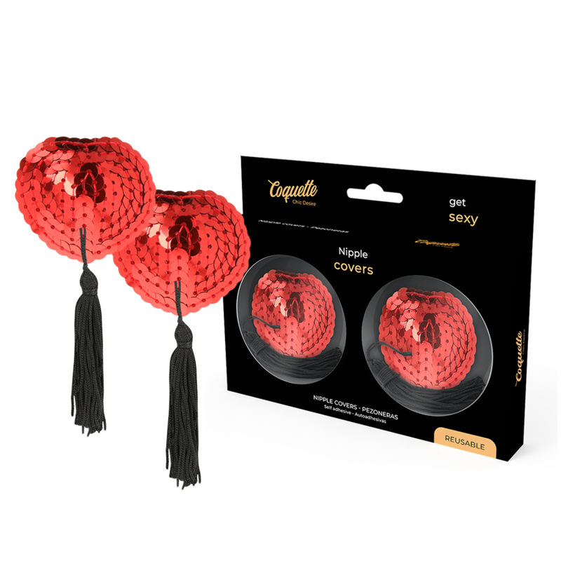 COQUETTE CHIC DESIRE - CACHE-TETONS ROUGE