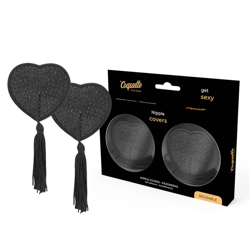 COQUETTE CHIC DESIRE - CACHE-TETONS NOIR
