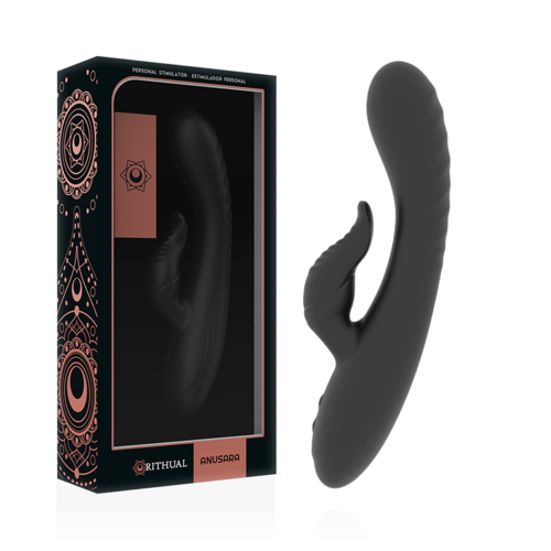 RITHUAL - ANUSARA VIBROMASSEUR SILICONE RECHARGEABLE 2.0 NOIR