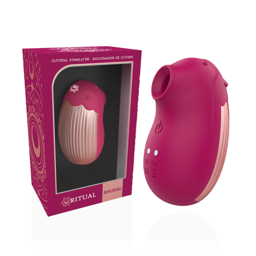 RITHUAL - SHUSHU 2.0 STIMULATEUR CLITORIDIEN ASPIRATION VIBRATION ORCHIDEE