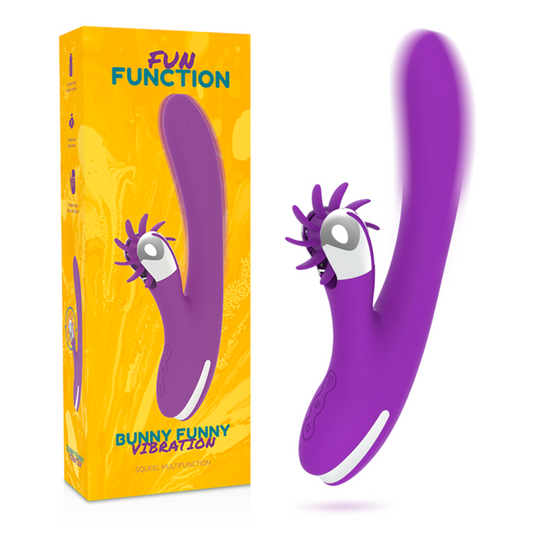 FUN FUNCTION -  VIBROMASSEUR BUNNY FUNNY VIBRATION 2.0