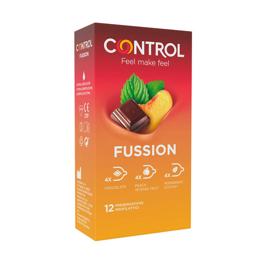 CONTROL - PRESERVATIFS FUSSION BOITE 12 UNITES
