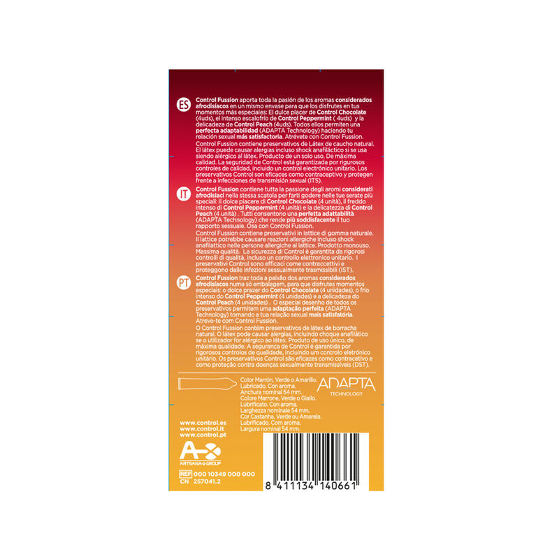 CONTROL - PRESERVATIFS FUSSION BOITE 12 UNITES