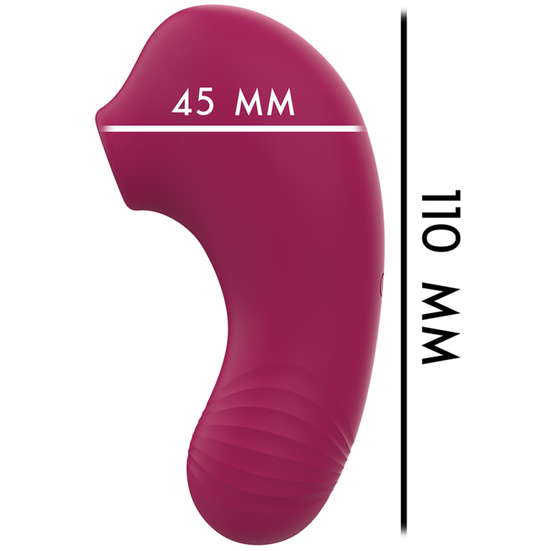 RITHUAL - STIMULATEUR CLITORIDIEN SHUSHU PRO DOUBLE MOTEUR 7 MODES ASPIRATION VIBRATION ORCHIDEE