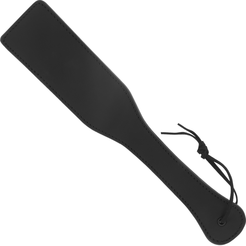 INTENSE PADDLE FÉTICHISME CUIR VÉGÉTALIEN BDSM FESSÉE DOMINATION NOIR 114G
