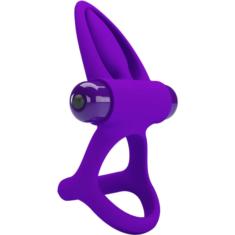 PRETTY LOVE - ANNEAU VIBRANT 10 VIBRATIONS SILICONE VIOLETTE