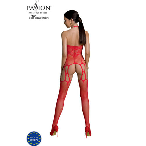 PASSION - BODYSTOCKING COMBINAISON OUVERTE BS002