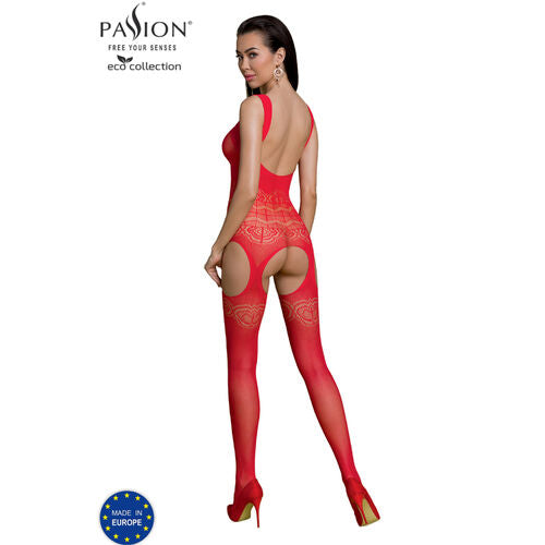PASSION - BODYSTOCKING COMBINAISON OUVERTE BS005