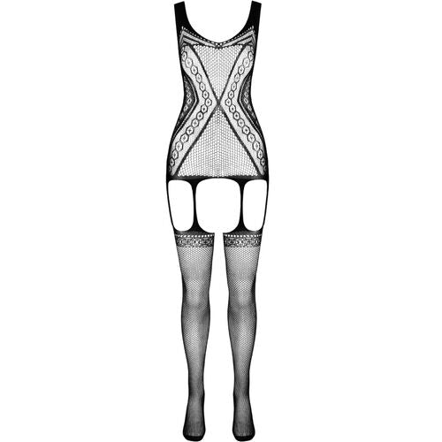 PASSION - BODYSTOCKING COMBINAISON OUVERTE BS007