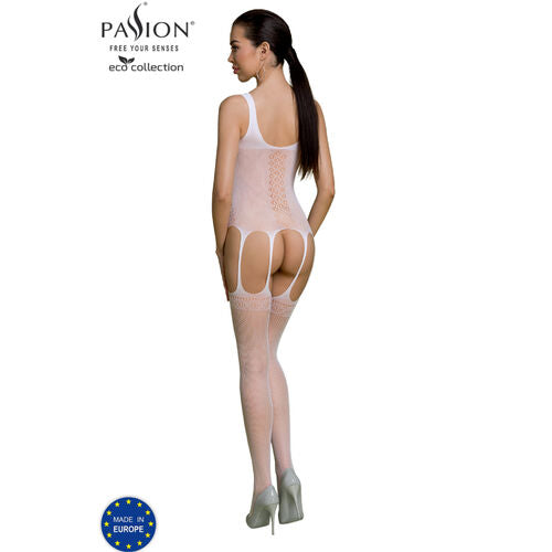 PASSION - BODYSTOCKING COMBINAISON OUVERTE BS007