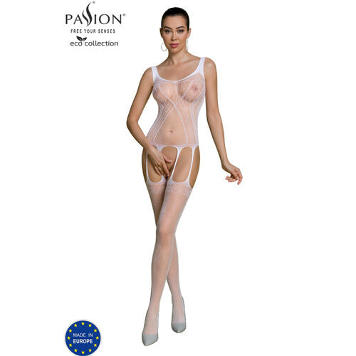 PASSION - BODYSTOCKING COMBINAISON OUVERTE BS007
