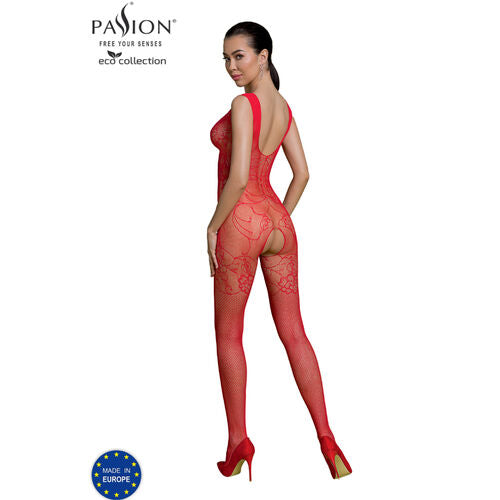 PASSION - BODYSTOCKING COMBINAISON OUVERTE BS012