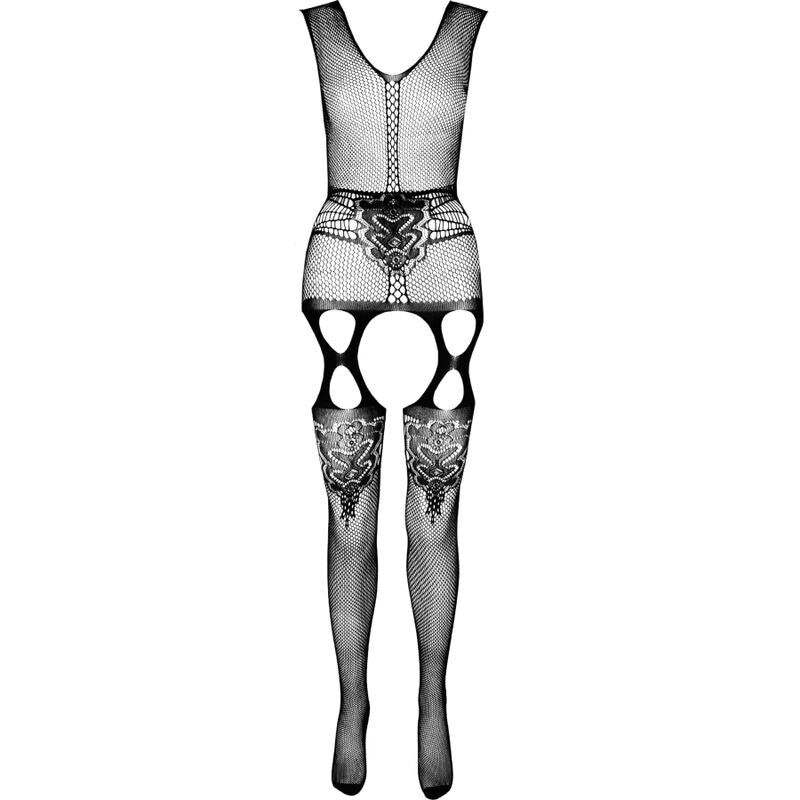 PASSION - BODYSTOCKING COMBINAISON OUVERTE BS014