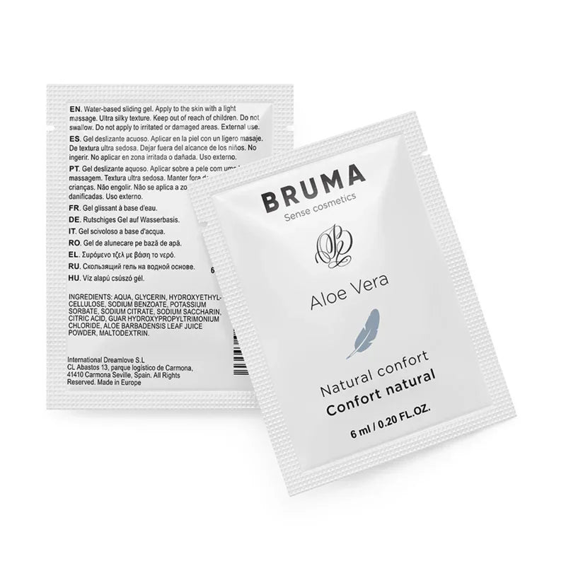 BRUMA - GEL GLISSANT ALOE VERA CONFORT NATUREL 6 ML - Incandessens