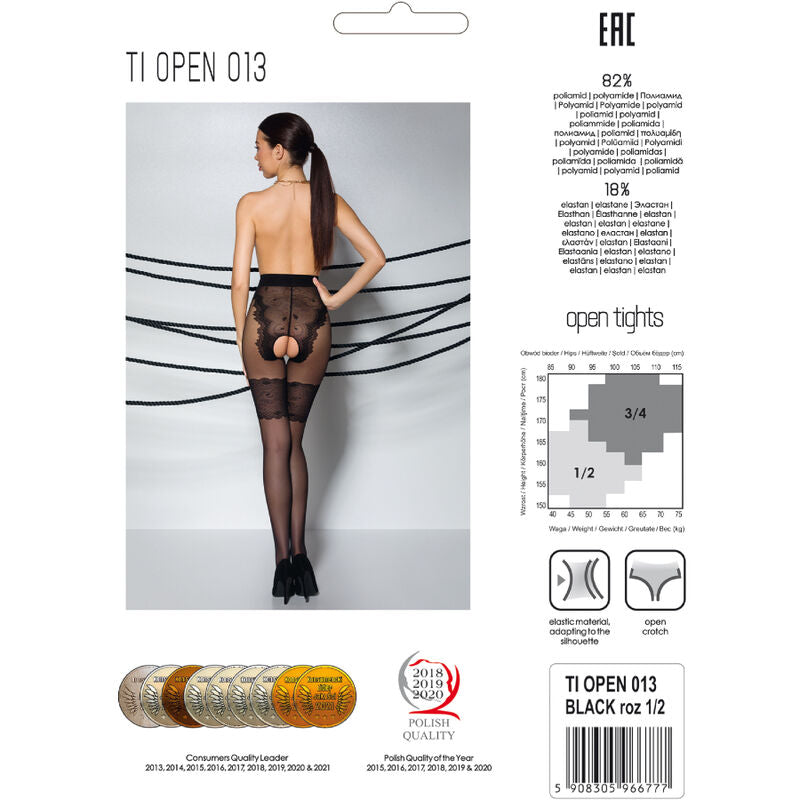 PASSION - TIOPEN 013 COLLANT OUVERT NOIR