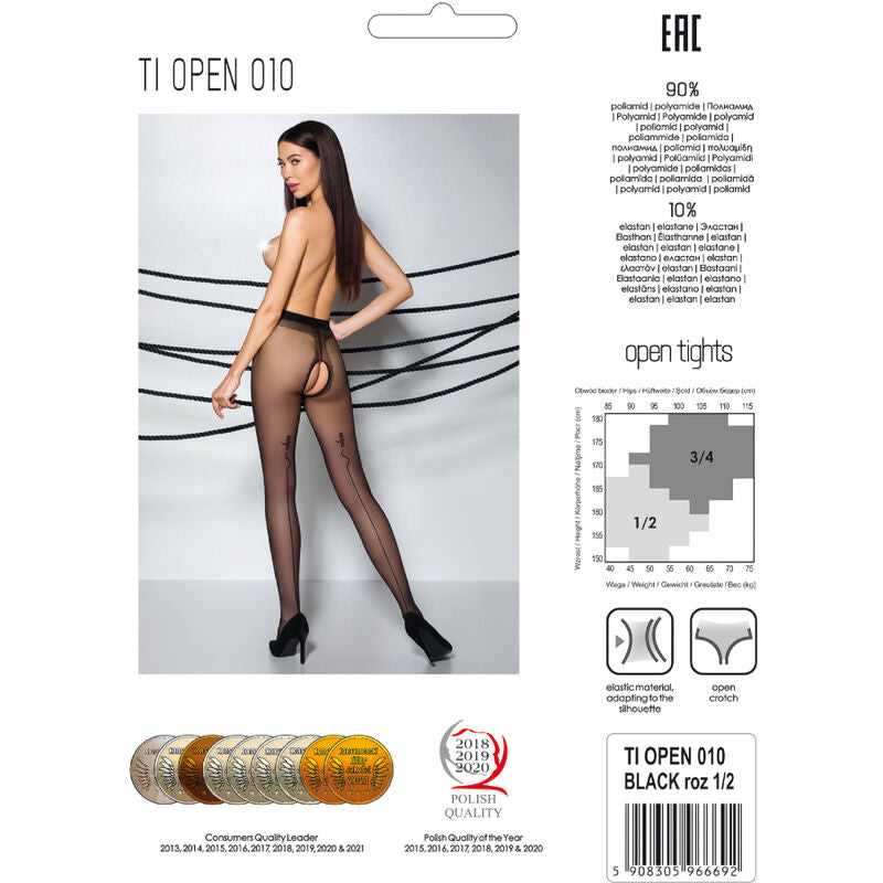 PASSION - TIOPEN 010 COLLANT OUVERT NOIR