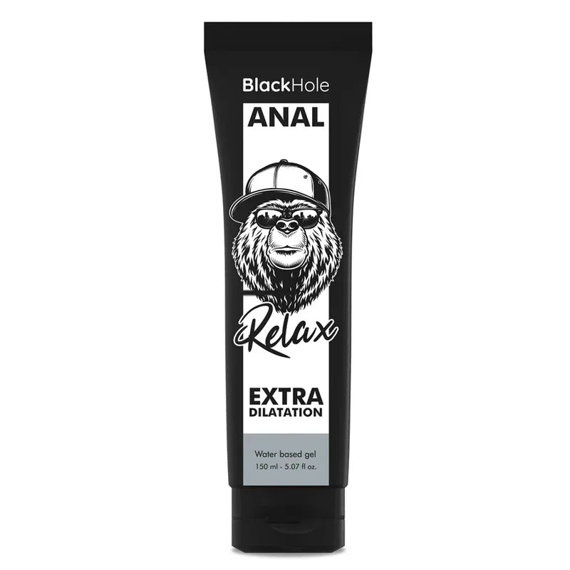BLACK HOLE - GEL A BASE D'EAU DILATATION ANALE 150 ML - Incandessens
