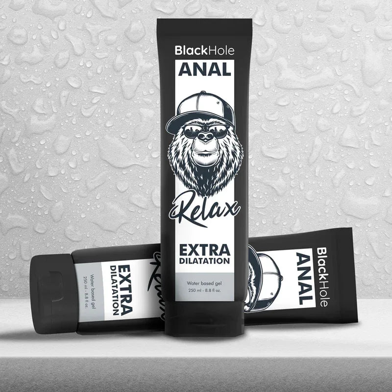 BLACK HOLE - Gel Dilatation Anal Fisting 250ml Base Eau - Incandessens