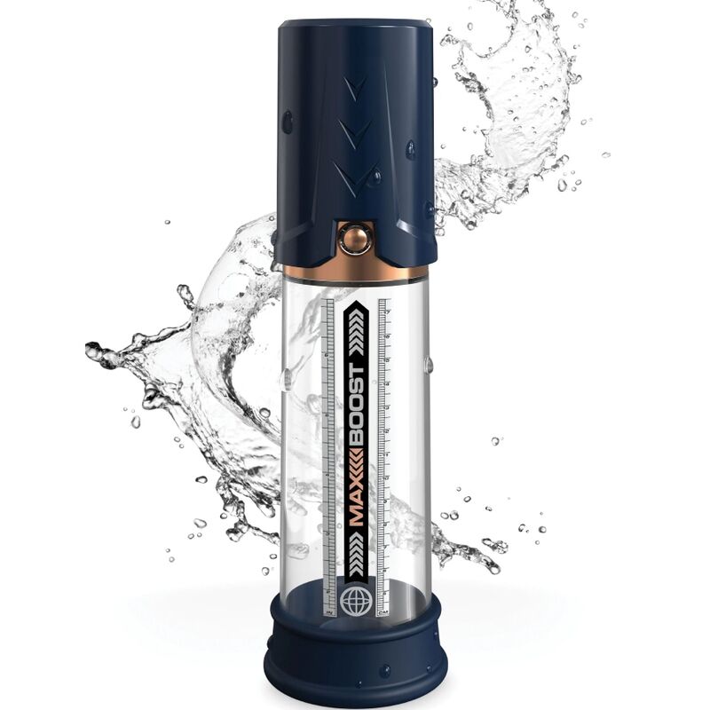 PUMP WORX - POMPE A PENIS MAX BOOST BLEU