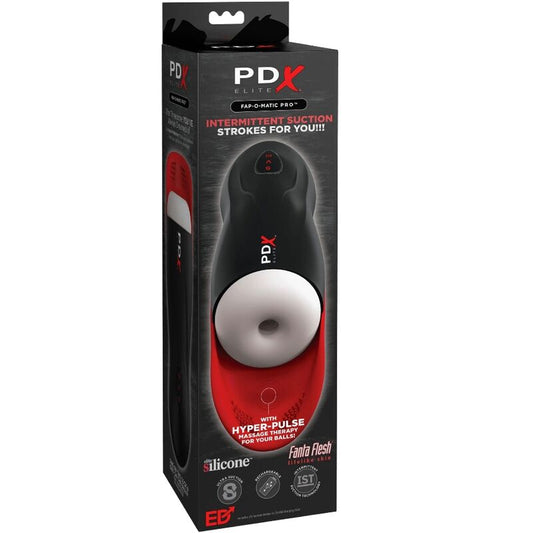 PDX ELITE - MASTURBATEUR STROKER FAP-O-MATIC PRO AVEC BASE TESTICULAIRE
