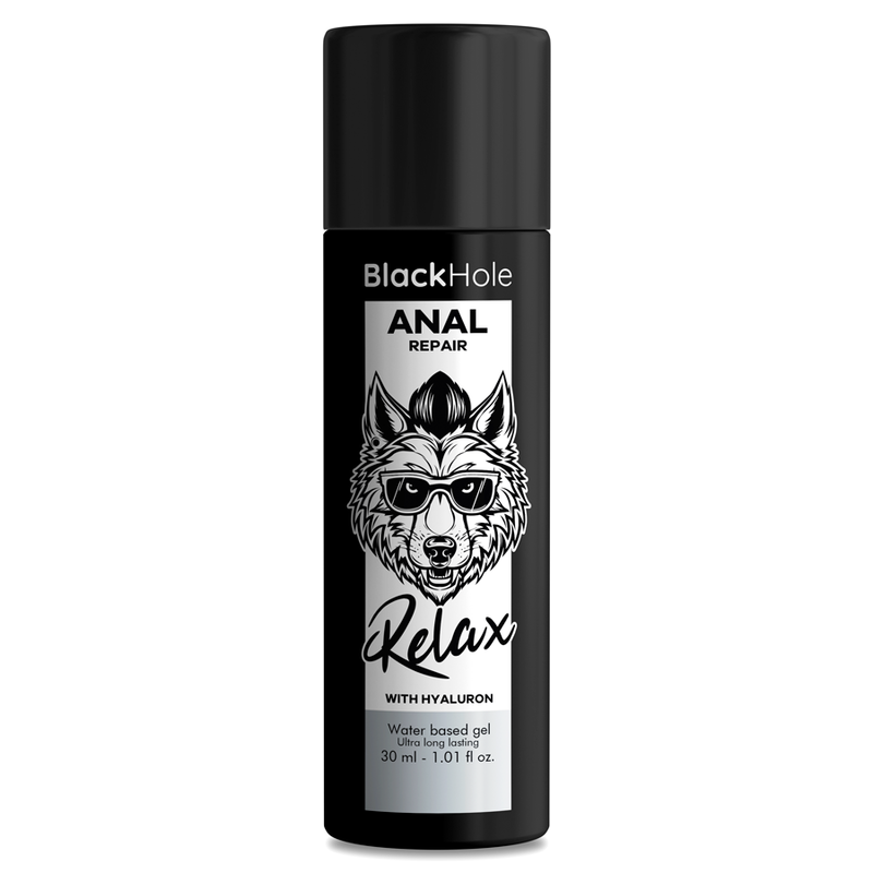 BLACK HOLE - PREPARATION ANAL À BASE D'EAU RELAX AVEC HYALURON 30 ML