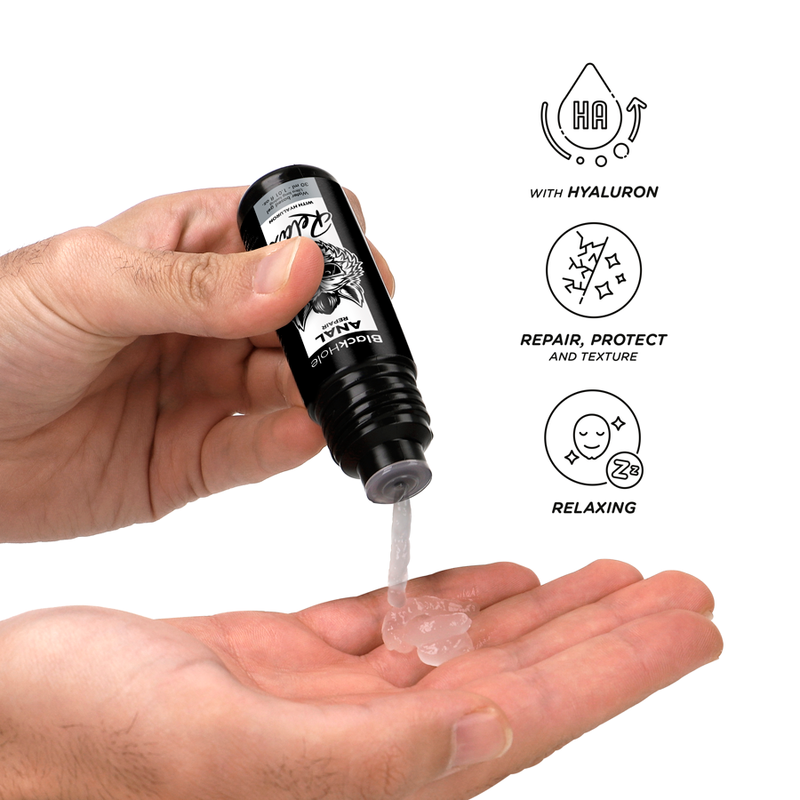 BLACK HOLE - PREPARATION ANAL À BASE D'EAU RELAX AVEC HYALURON 30 ML