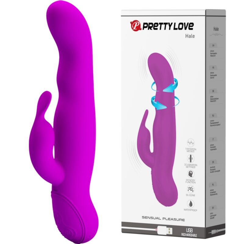 PRETTY LOVE - ROTATEUR LILAS HALE DE HAUTE QUALITE
