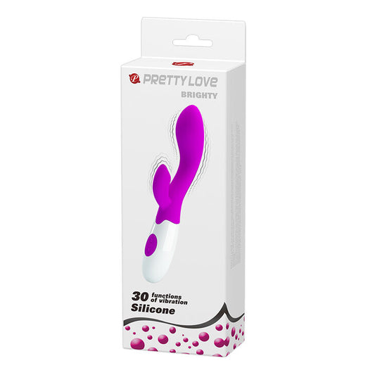 PRETTY LOVE - VIBROMASSEUR EN SILICONE BRIGTHY ROSE