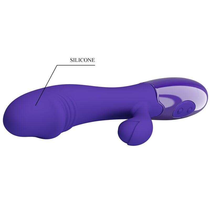 PRETTY LOVE - VIBROMASSEUR SNAPPY YOUTH & STIMULATEUR DE POINT G VIOLET
