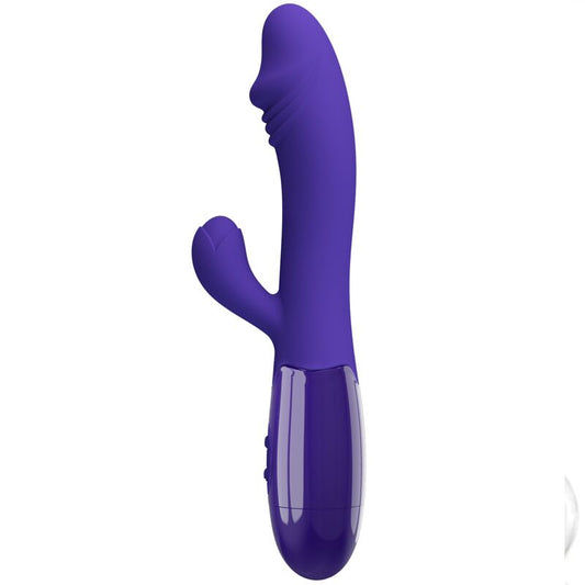 PRETTY LOVE - VIBROMASSEUR SNAPPY YOUTH & STIMULATEUR DE POINT G VIOLET