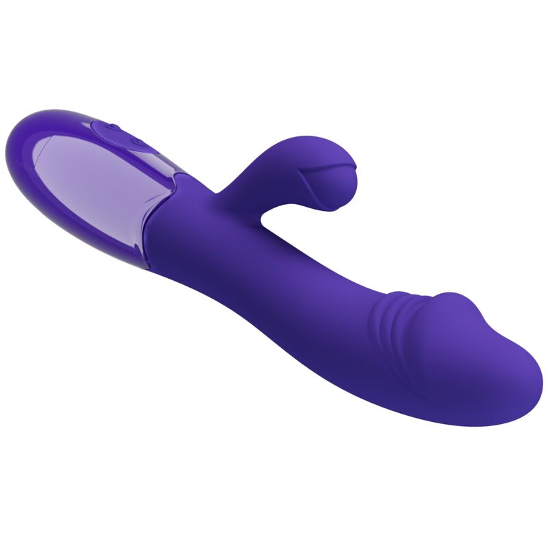PRETTY LOVE - VIBROMASSEUR SNAPPY YOUTH & STIMULATEUR DE POINT G VIOLET