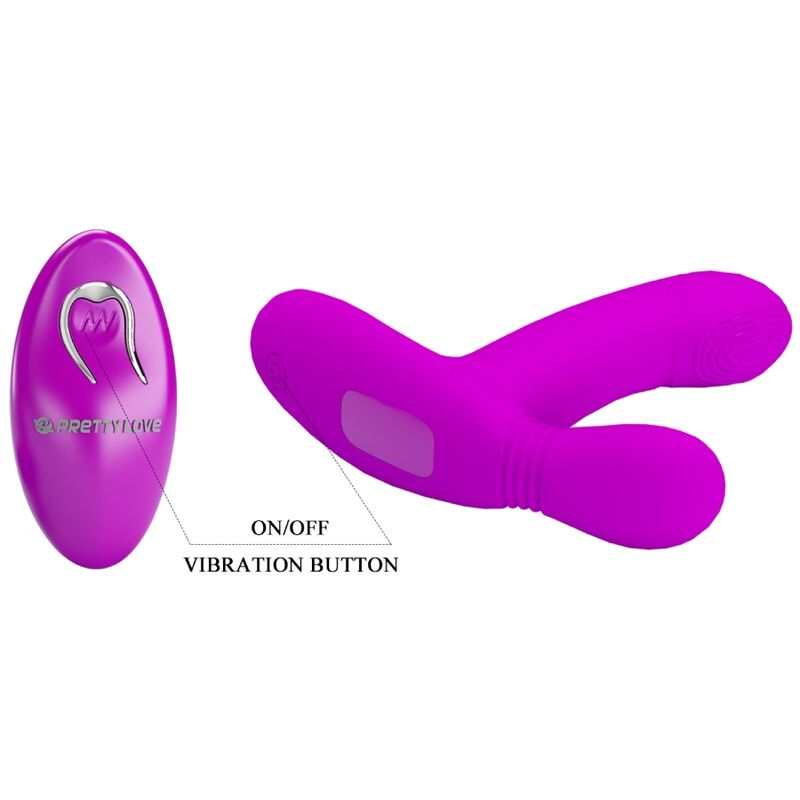 PRETTY LOVE - GERI CLITORIS MASSEUR ROSE TÉLÉCOMMANDE