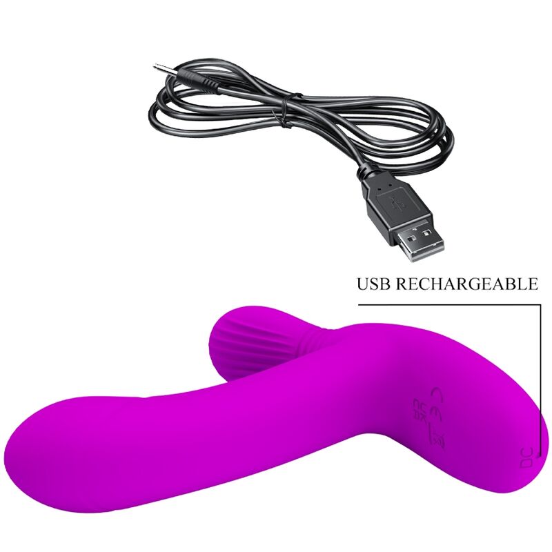 PRETTY LOVE - GERI CLITORIS MASSEUR ROSE TÉLÉCOMMANDE