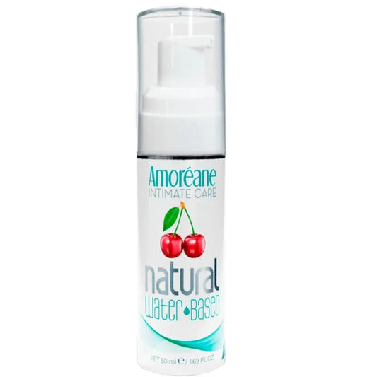 AMOREANE - LUBRIFIANT À BASE D'EAU CERISE 50 ML - Incandessens