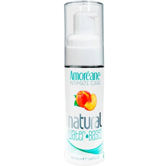 AMOREANE - LUBRIFIANT À BASE D'EAU PÊCHE 50 ML - Incandessens