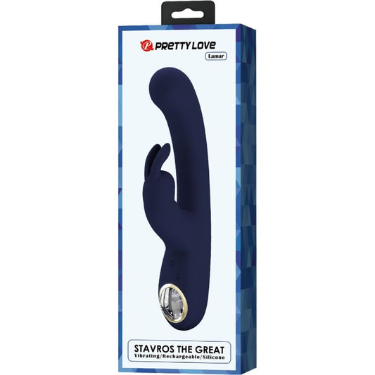 PRETTY LOVE - VIBROMASSEUR LAMAR POINT G BLEU