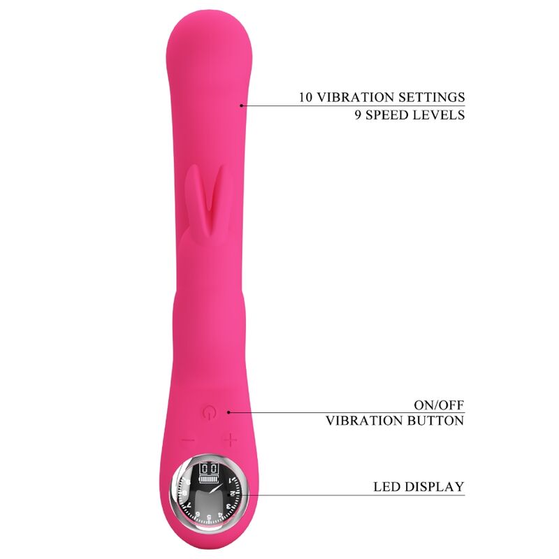 PRETTY LOVE - VIBROMASSEUR LAMAR POINT G ROSE