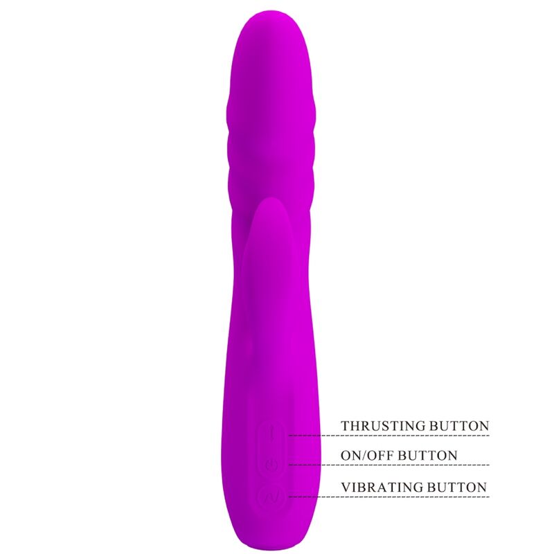 PRETTY LOVE - VIBROMASSEUR RECHARGEABLE MELANIE VIOLET